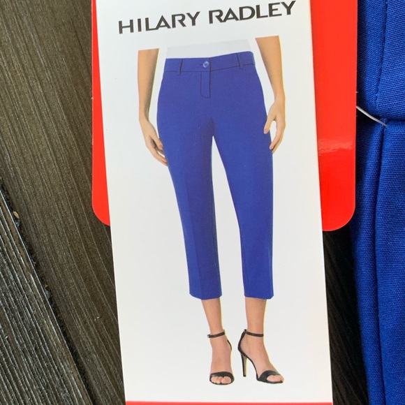 ❤️ Beautiful eye catching blue ankle trousers ❤️ - Picture 2 of 2